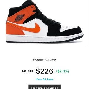 Air Jordan mid shattered backboard